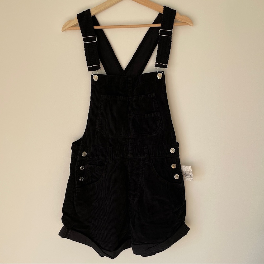 Free People Ziggy Cord Shortalls Brand New - Picture 12 of 16